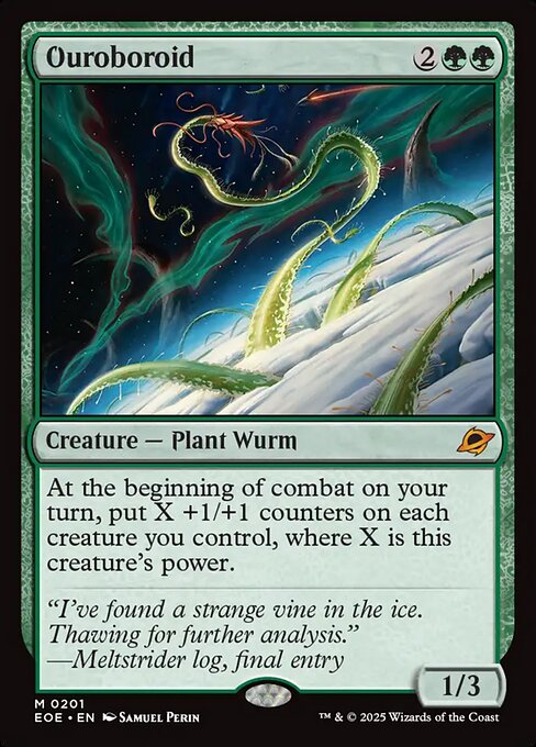 Ouroboroid - Edge of Eternities EOE - NM - 0201 M (Foil)