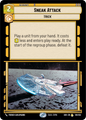 Sneak Attack - R 219/252 - Spark of Rebellion SOR - Star Wars Unlimited (Foil)