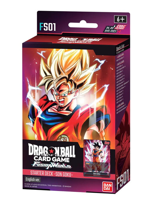 Dragon Call Super Card Game Fusion World - Son Goku - FS01 Starter Deck