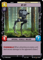 AT-ST - C 232/252 - Spark of Rebellion SOR - Star Wars Unlimited (Foil)