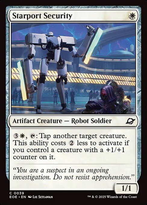 Starport Security - Edge of Eternities EOE - NM - 0039 C (Foil)