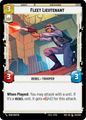 Fleet Lieutenant - C 240/252 - Spark of Rebellion SOR - Star Wars Unlimited