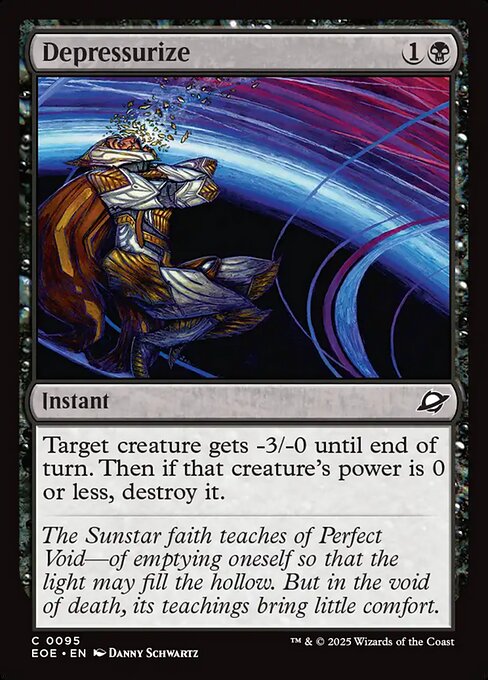 Depressurize - Edge of Eternities EOE - NM - 0095 C (Foil)