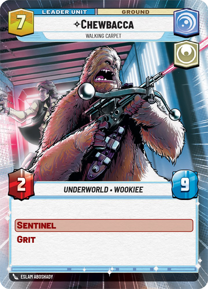 Chewbacca - C 271/252 - Spark of Rebellion SOR - Star Wars Unlimited (Hyperspace)