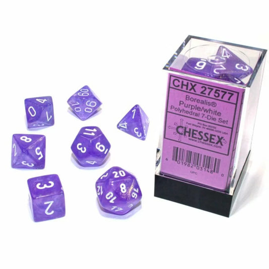 Chessex - 7 Die Set - Borealis Dice