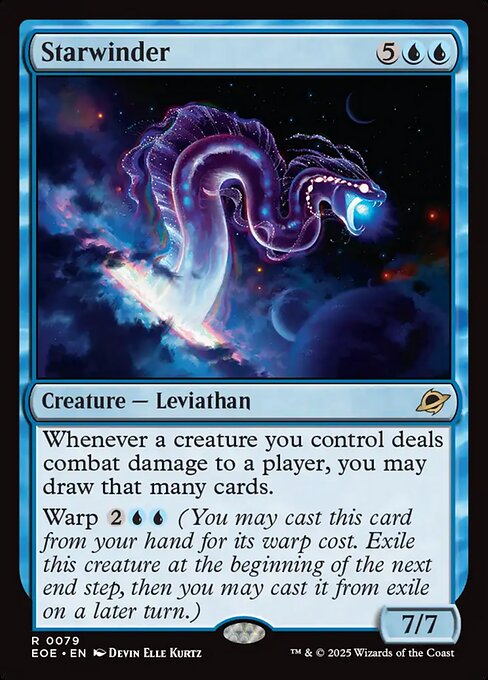 Starwinder - Edge of Eternities EOE - NM - 0079 R (Foil)