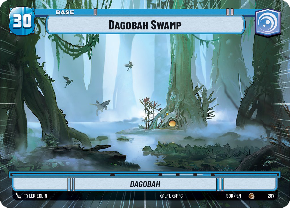 Dagobah Swamp - C 287/252 - Spark of Rebellion SOR - Star Wars Unlimited (Hyperspace)