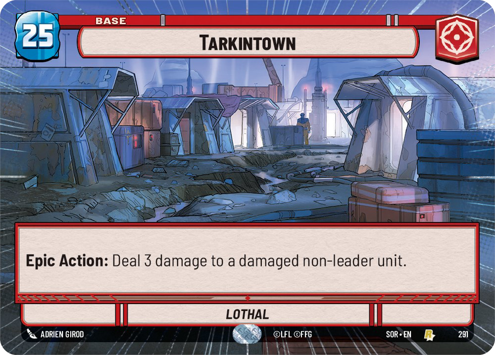 Tarkintown - R 291/252 - Spark of Rebellion SOR - Star Wars Unlimited (Hyperspace)