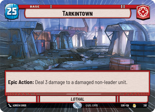 Tarkintown - R 291/252 - Spark of Rebellion SOR - Star Wars Unlimited (Hyperspace)