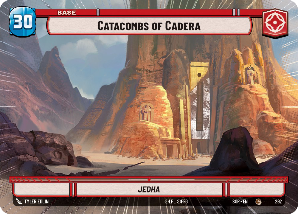 Catacombs of Cadera - C 292/252 - Spark of Rebellion SOR - Star Wars Unlimited (Hyperspace)