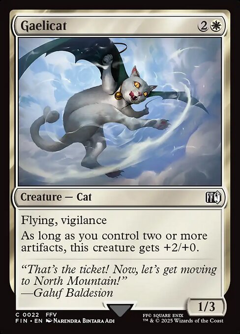 Gaelicat - Final Fantasy FIN - NM - 0022 C