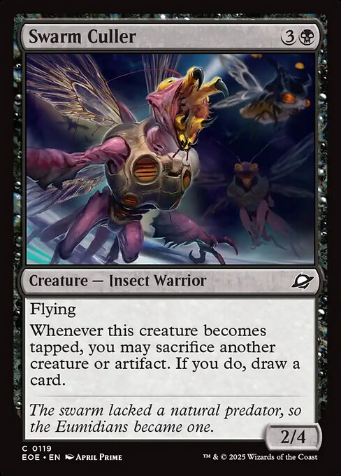 Swarm Culler - Edge of Eternities EOE - NM - 0119 C (Foil)