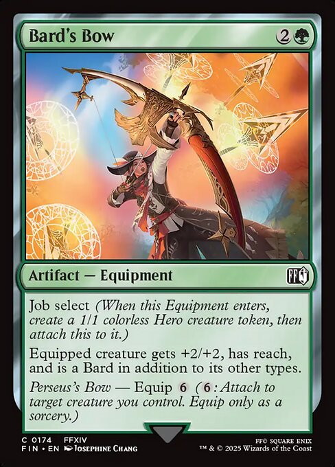 Bard's Bow - Final Fantasy FIN - NM - 0174 C (Foil)