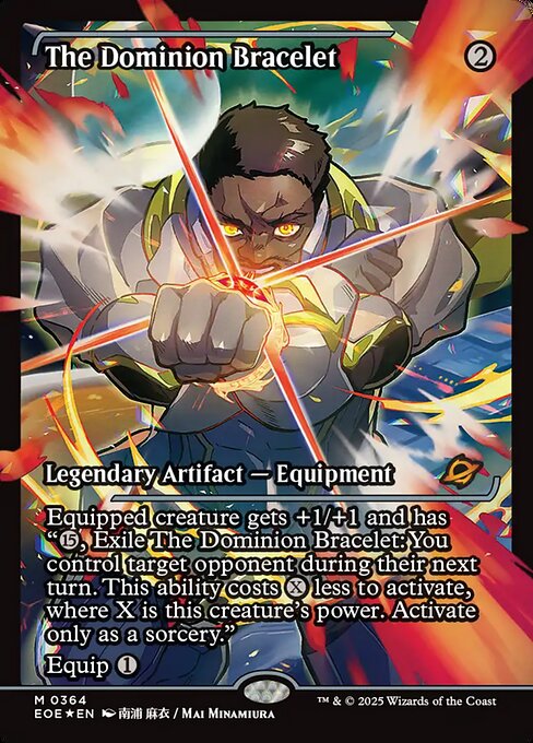 The Dominion Bracelet - Edge of Eternities EOE - NM - 0364 M (Showcase Foil)