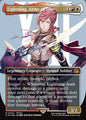 Lightning, Army of One - Final Fantasy FIN - NM - 0545 M (Borderless Surge Foil)