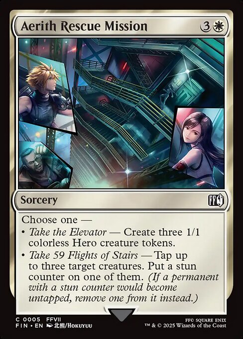 Aerith Rescue Mission - Final Fantasy FIN - NM - 0005 C