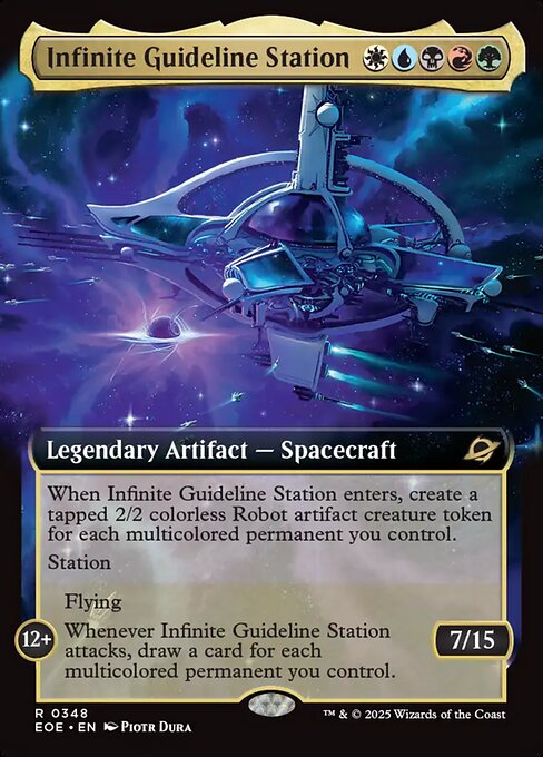 Infinite Guideline Station - Edge of Eternities EOE - NM - 0348 R (Extended)