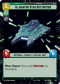 Gladiator Star Destroyer - C 350/252 - Spark of Rebellion SOR - Star Wars Unlimited (Hyperspace)