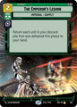 The Emperor's Legion - R 355/252 - Spark of Rebellion SOR - Star Wars Unlimited (Hyperspace Foil)