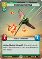 Frontline Shuttle - R 374/252 - Spark of Rebellion SOR - Star Wars Unlimited (Hyperspace)