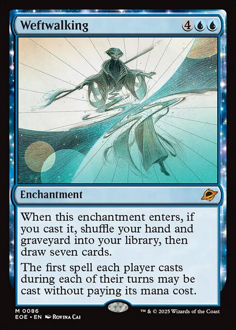 Weftwalking - Edge of Eternities EOE - NM - 0086 M (Foil)