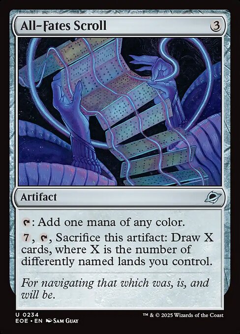 All-Fates Scroll - Edge of Eternities EOE - NM - 0234 U