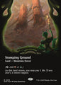 Stomping Ground - Edge of Eternities EOE - NM - 0378 R (Showcase Foil)