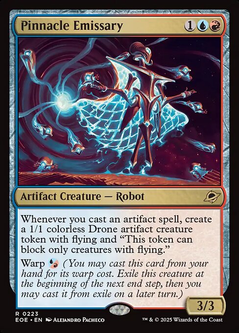 Pinnacle Emissary - Edge of Eternities EOE - NM - 0223 R (Foil)
