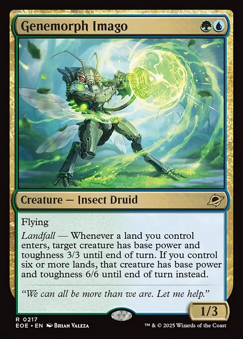 Genemorph Imago - Edge of Eternities EOE - NM - 0217 R