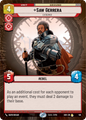 Saw Gerrera - R 416/252 - Spark of Rebellion SOR - Star Wars Unlimited (Hyperspace)