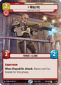 Wolffe - R 423/252 - Spark of Rebellion SOR - Star Wars Unlimited (Hyperspace Foil)