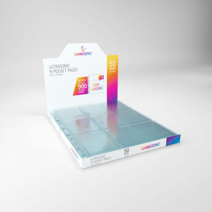Gamegenic Ultrasonic 9 Pocket Pages - Sideloading (Display)