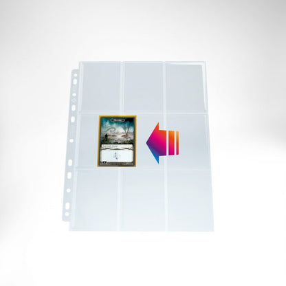 Gamegenic Ultrasonic 9 Pocket Pages - Sideloading (Display)