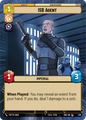 ISB Agent - C 439/252 - Spark of Rebellion SOR - Star Wars Unlimited (Hyperspace)