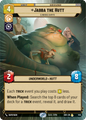 Jabba the Hutt - R 444/252 - Spark of Rebellion SOR - Star Wars Unlimited (Hyperspace Foil)