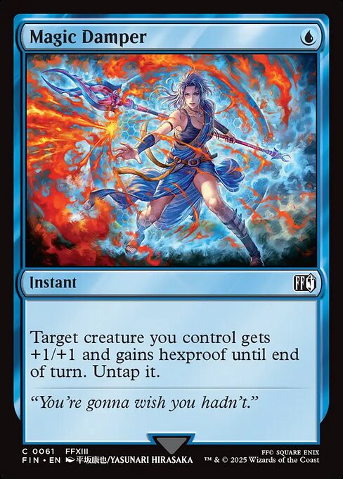 Magic Damper - Final Fantasy FIN - NM - 0061 C (Foil)