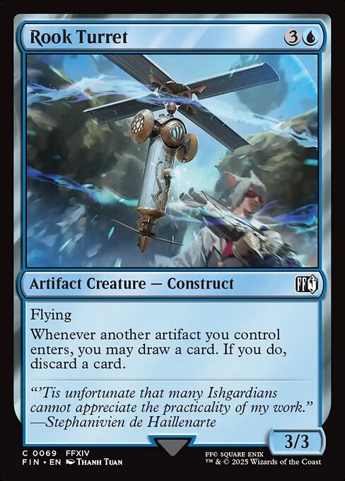 Rook Turret - Final Fantasy FIN - NM - 0069 C (Foil)