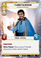 Lando Calrissian - R 459/252 - Spark of Rebellion SOR - Star Wars Unlimited (Hyperspace Foil)