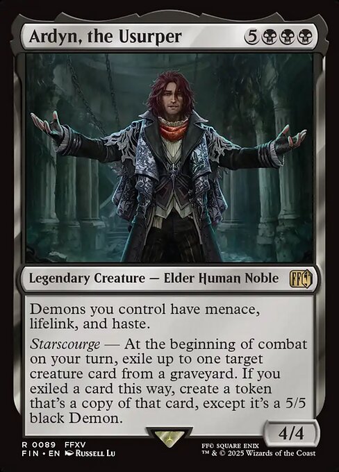 Ardyn, the Usurper - Final Fantasy FIN - NM - 0089 R (Foil)
