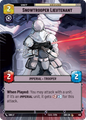 Snowtrooper Lieutenant - C 488/252 - Spark of Rebellion SOR - Star Wars Unlimited (Hyperspace)