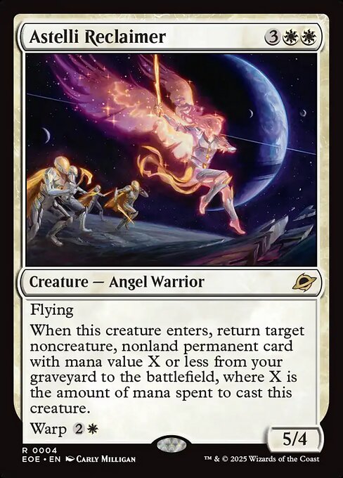 Astelli Reclaimer - Edge of Eternities EOE - NM - 0004 R (Foil)