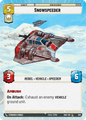 Snowspeeder - C 502/252 - Spark of Rebellion SOR - Star Wars Unlimited (Hyperspace)