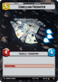 Corellian Freighter - C 508/252 - Spark of Rebellion SOR - Star Wars Unlimited (Hyperspace Foil)