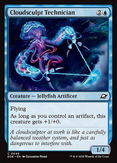 Cloudsculpt Technician - Edge of Eternities EOE - NM - 0049 C (Foil)