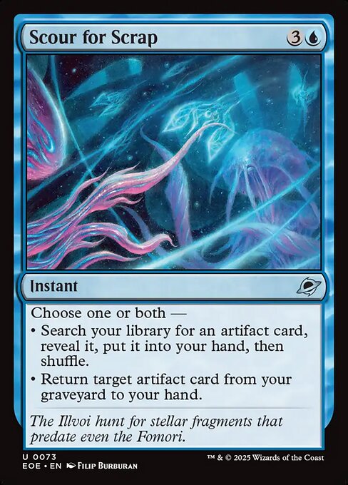 Scour for Scrap - Edge of Eternities EOE - NM - 0073 U (Foil)