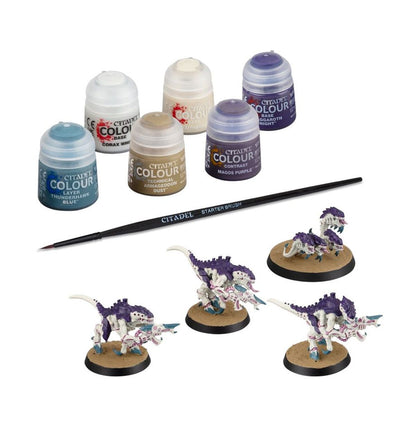 Warhammer 40,000 - Tyranids - Termagants and Ripper Swarm + Paints Set