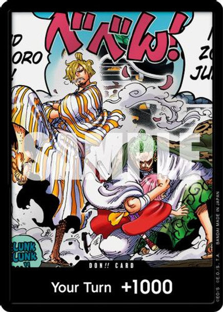 DON!! Card - OP06 Wings of the Captain - One Piece Card Game (Foil)