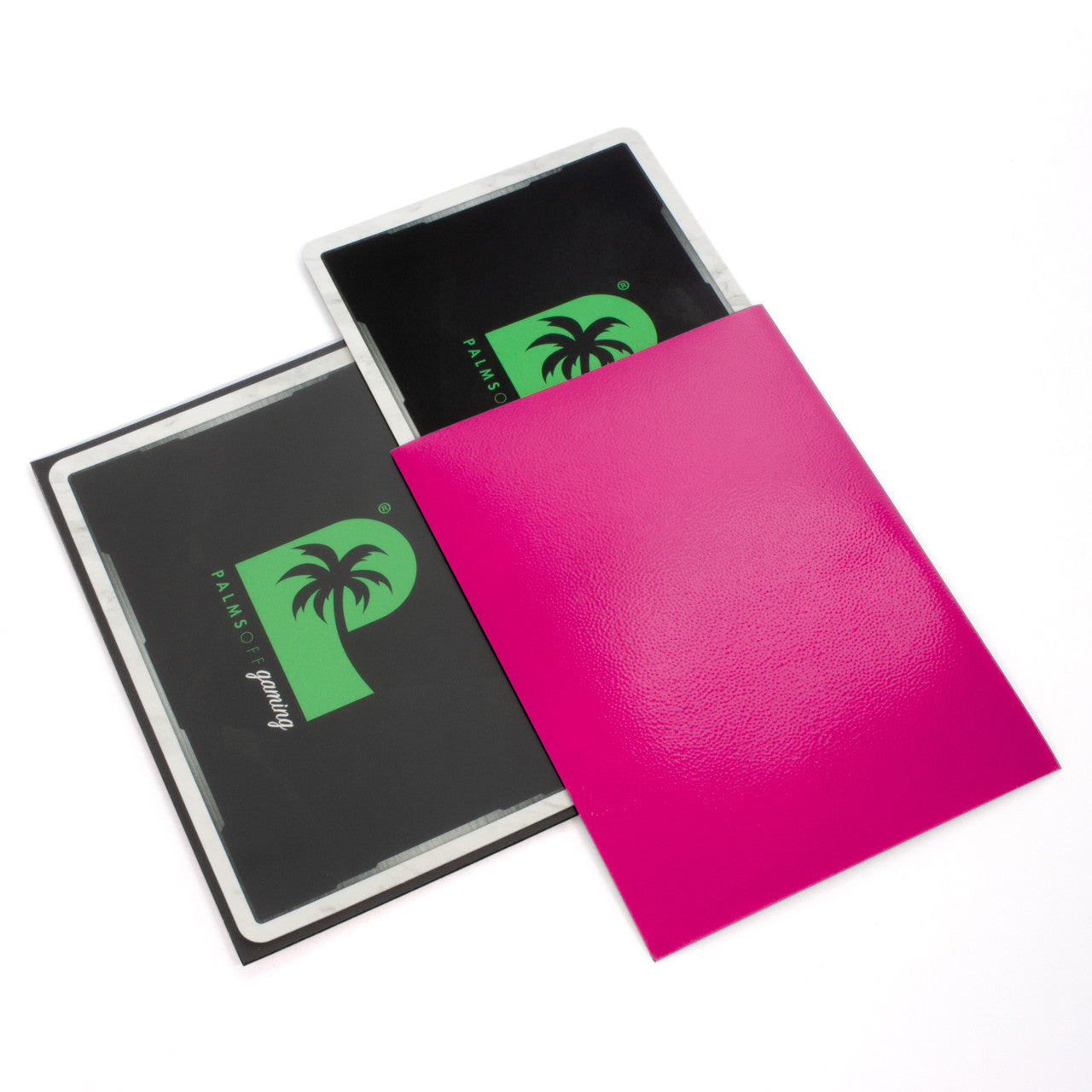 Blackout Deck Sleeves - Standard Size - PINK - Palms Off Gaming