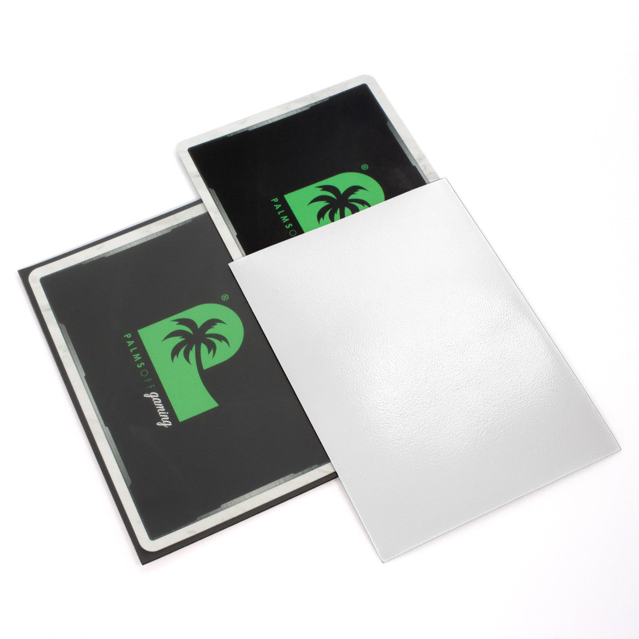 Blackout Deck Sleeves - Standard Size - WHITE - Palms Off Gaming