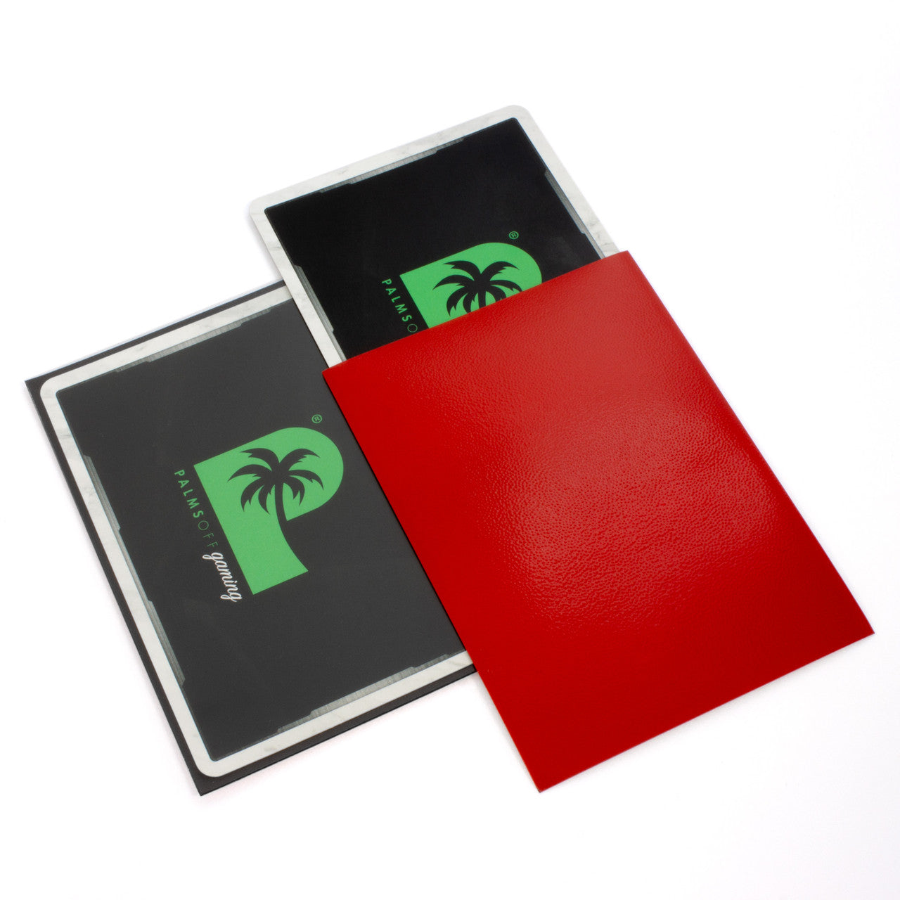 Blackout Deck Sleeves - Standard Size - RED - Palms Off Gaming